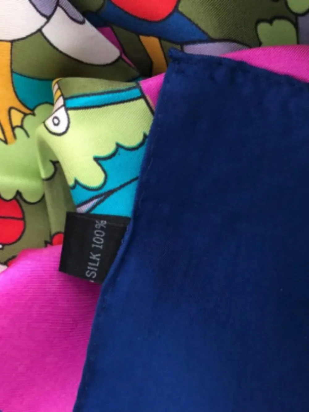 Silk Scarf Summer Weber Grill US Map